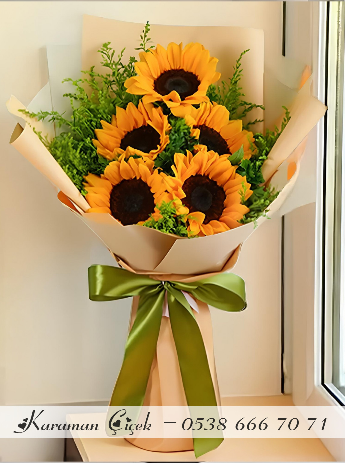 Ayçiçekleri Buketleri