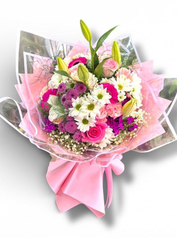 Pembe Düşler Mevsim Buketi