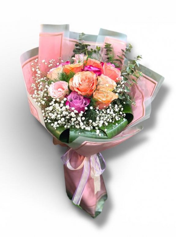 Şeftali Esintisi: Özel Seri Gül Aranjmanı